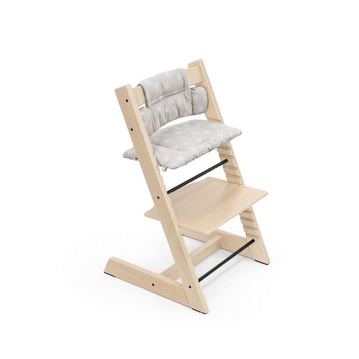 Stokke Tripp Trapp Classic Cushion – Soft &amp; Supportive Seat Cushion for Tripp Trapp Highchair, Fits All Tripp Trapp Chairs with or without Baby Set, Water-Repellent, Anti-Slip &amp; Easy to Clean, Organic Cotton