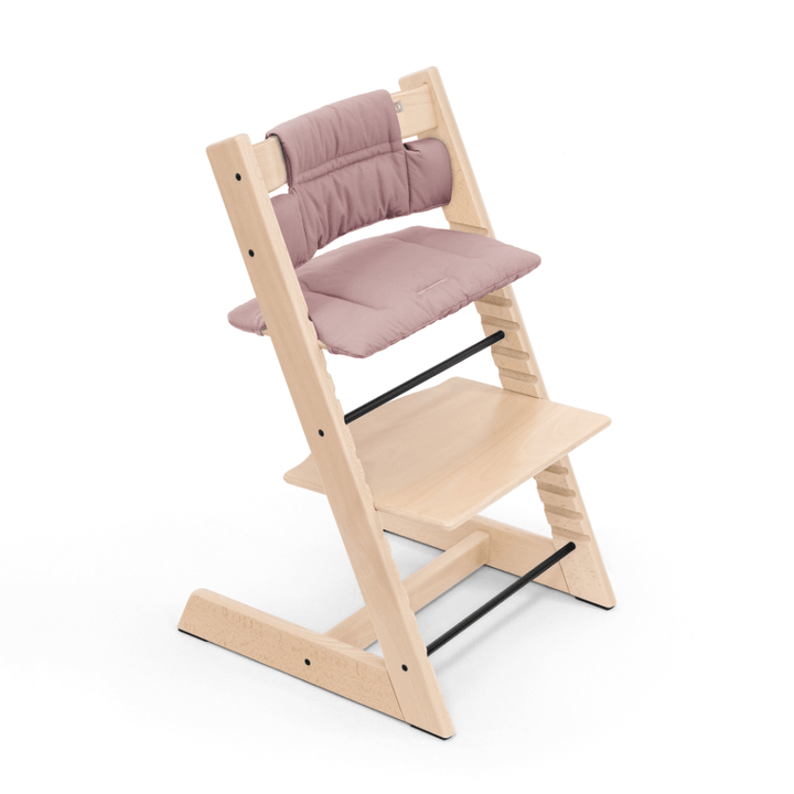 Stokke Tripp Trapp Classic Cushion – Soft &amp; Supportive Seat Cushion for Tripp Trapp Highchair, Fits All Tripp Trapp Chairs with or without Baby Set, Water-Repellent, Anti-Slip &amp; Easy to Clean, Organic Cotton
