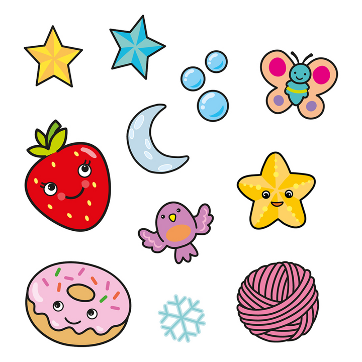 Orchard Toys Unicorns, Mermaids &amp; More! Sticker Colouring Book