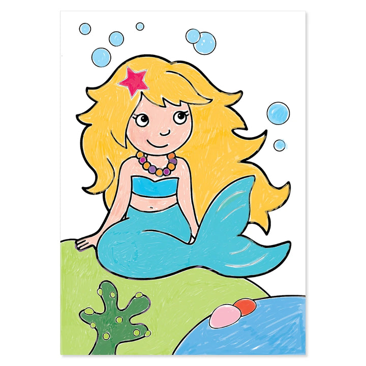 Orchard Toys Unicorns, Mermaids &amp; More! Sticker Colouring Book