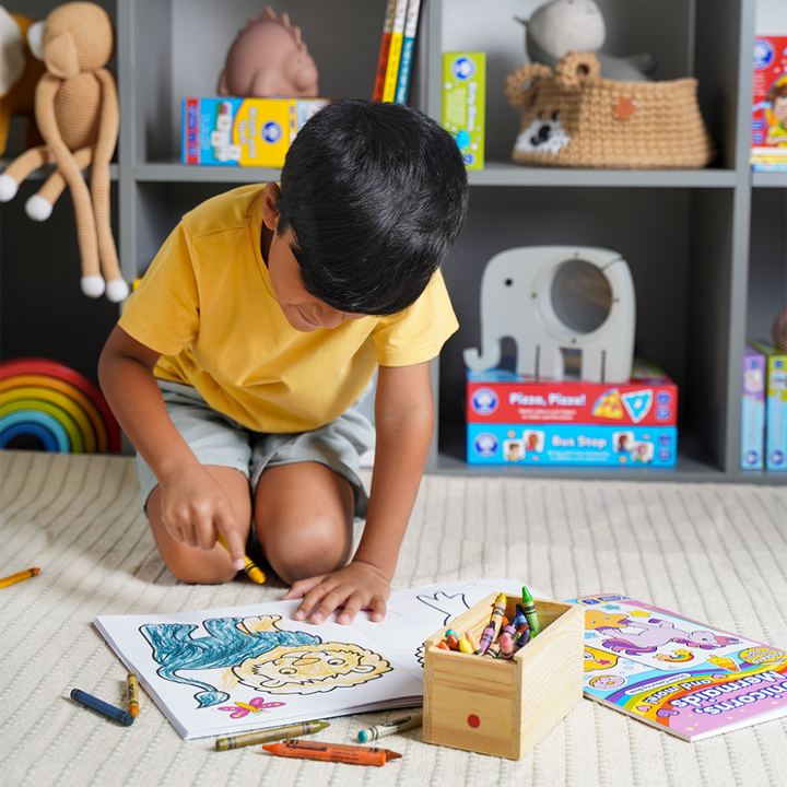 Orchard Toys Unicorns, Mermaids &amp; More! Sticker Colouring Book