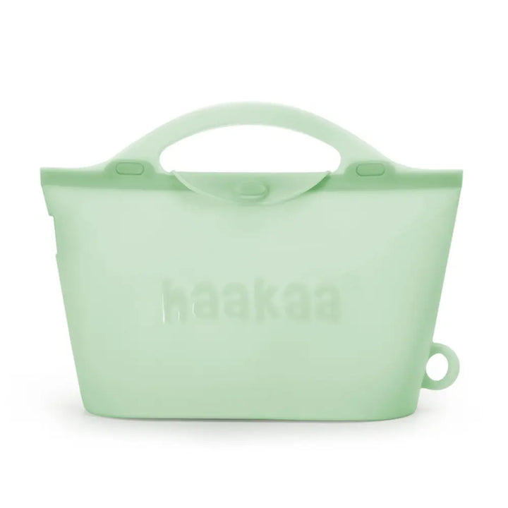 Haakaa Multipurpose Steamer &amp; Steriliser Bag – Microwave Sterilising &amp; Storage – Lime – 2000ml