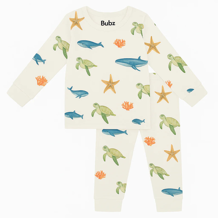 Bubz Long Sleeve Set - Under the Sea