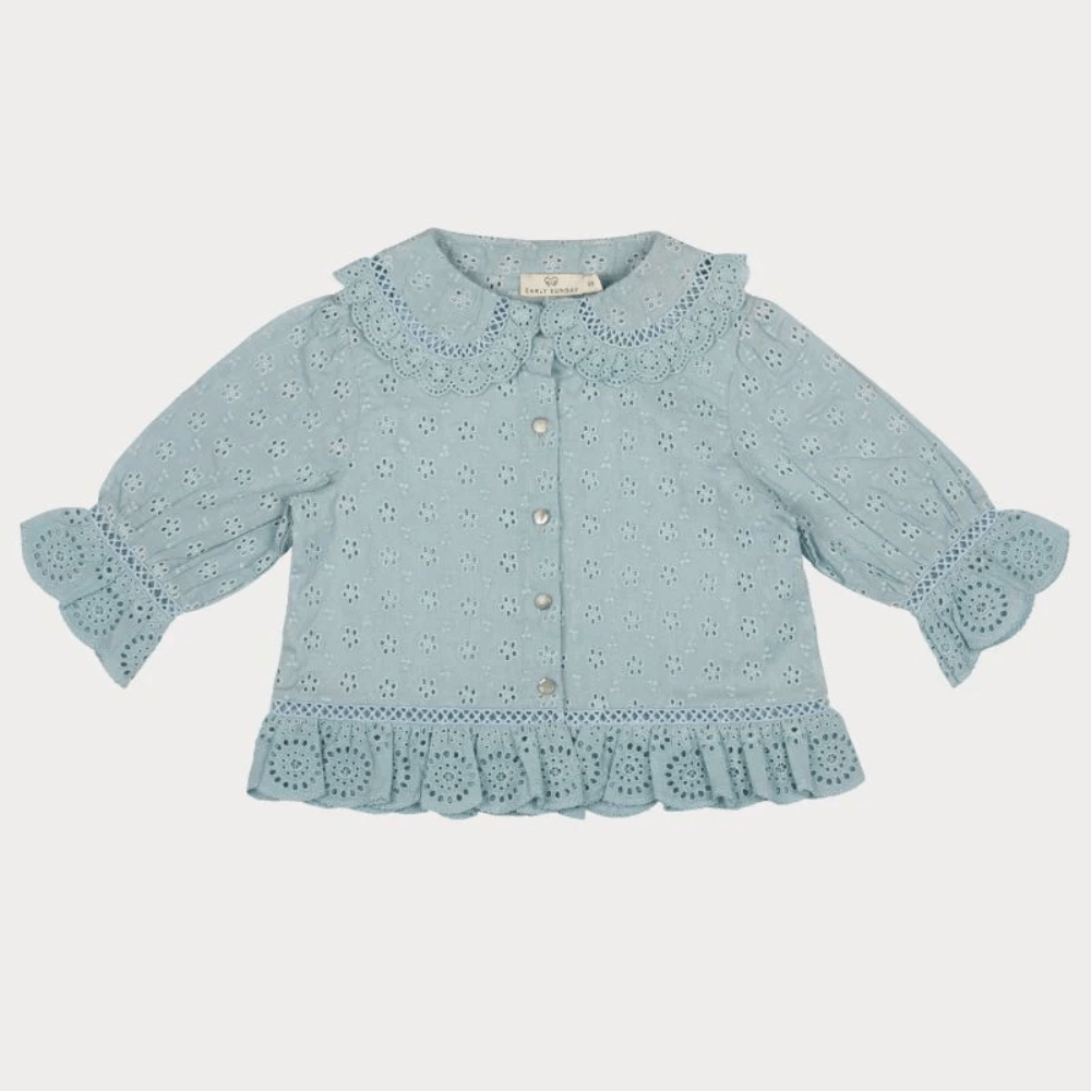 Early Sunday Iris Blouse - Sea Dream