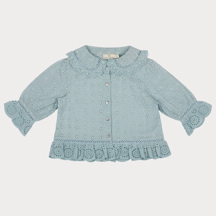 Early Sunday Iris Blouse - Sea Dream