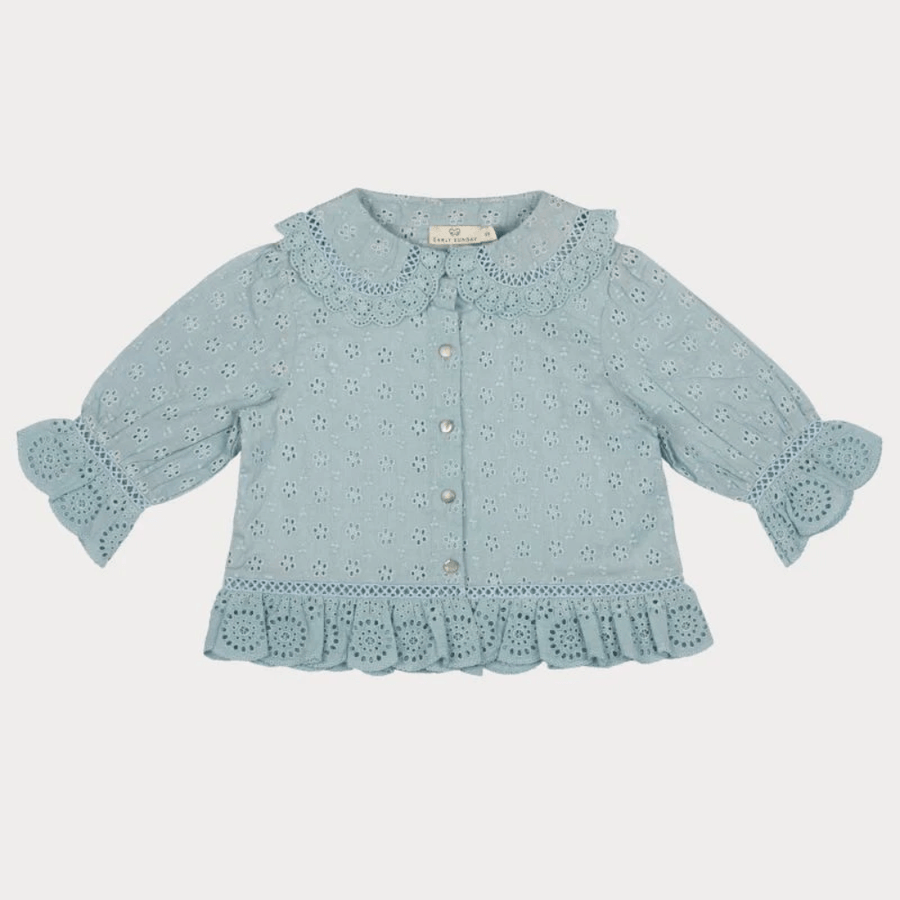 Early Sunday Iris Blouse - Sea Dream