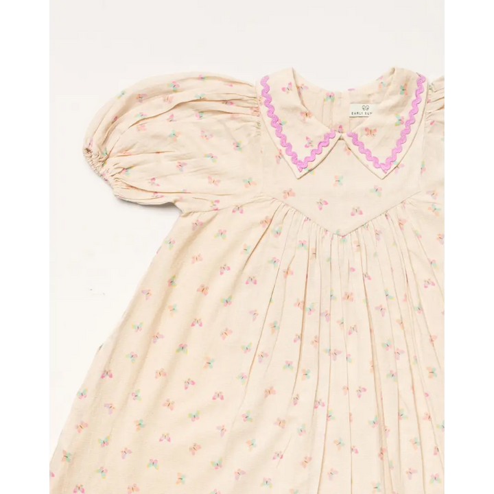 Early Sunday Beth Dress - Butterflies Print