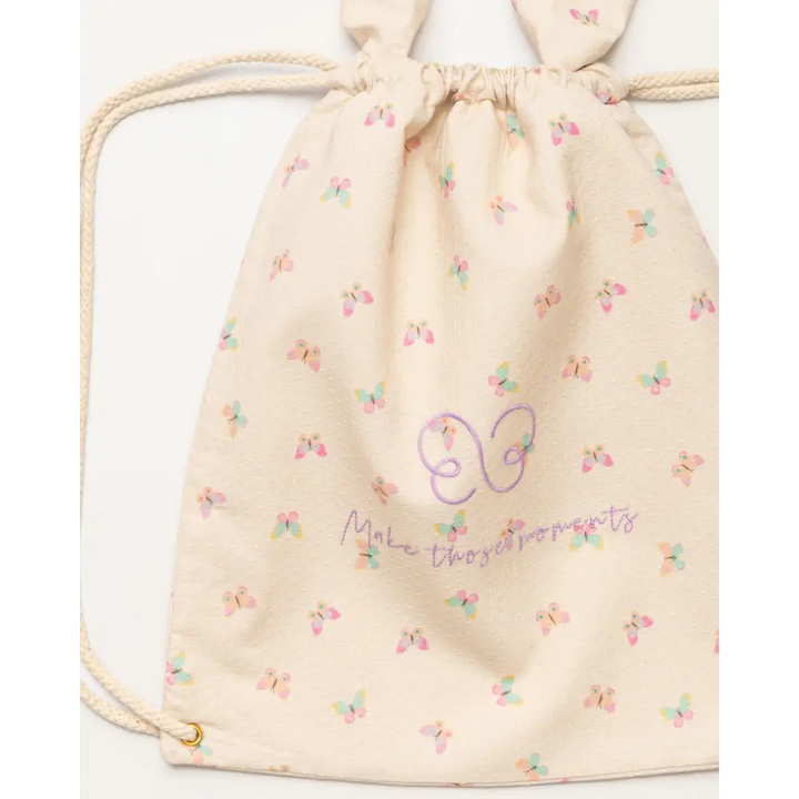 Early Sunday Bunny Drawstring Backpack