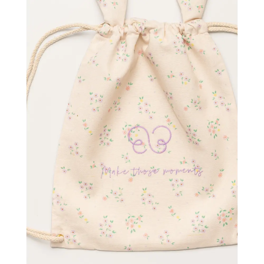 Early Sunday Bunny Drawstring Backpack