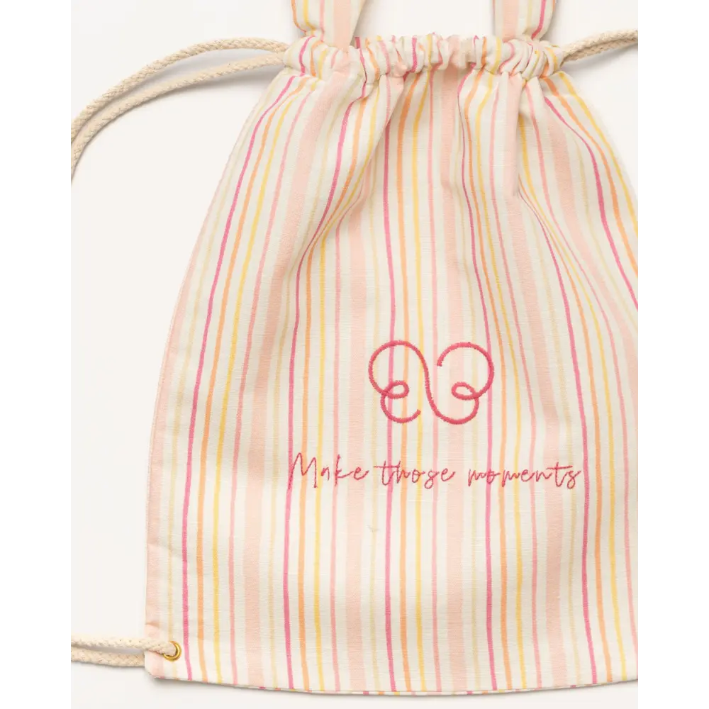 Early Sunday Bunny Drawstring Backpack