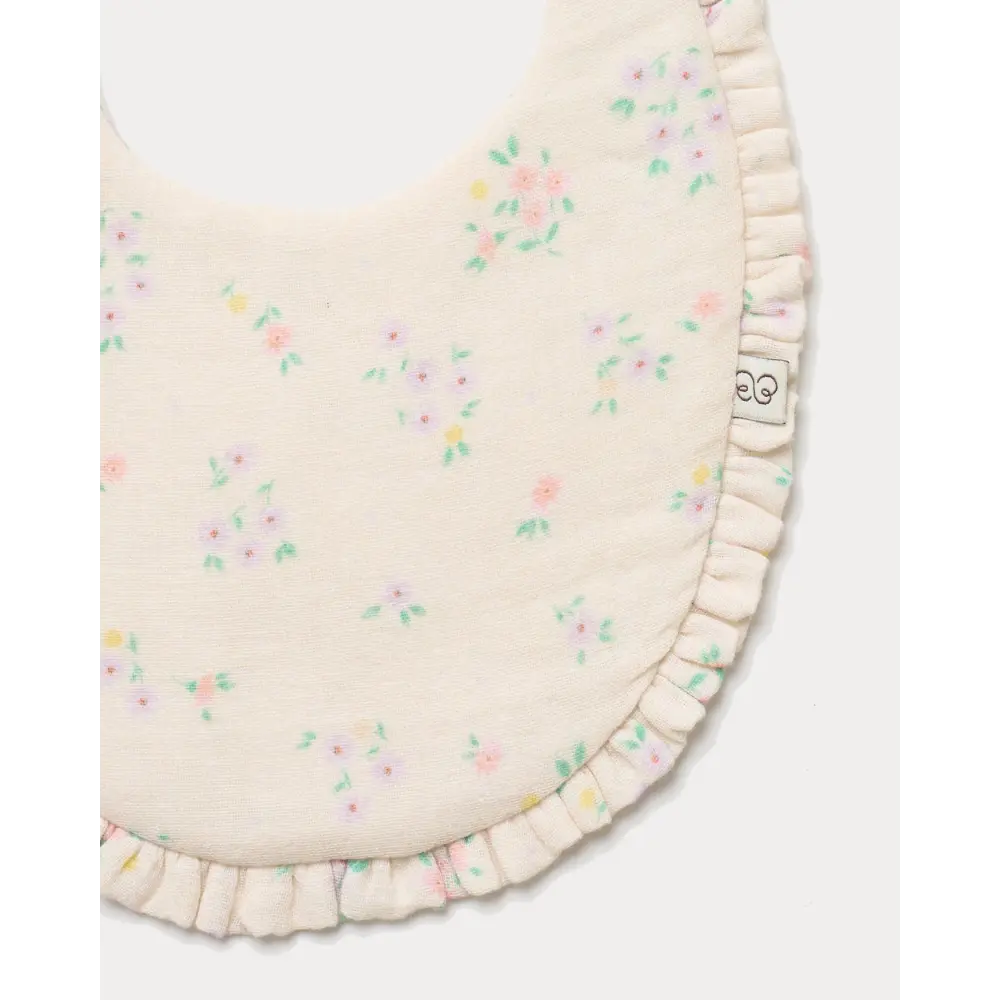 Early Sunday Bib - Painted Bouquet