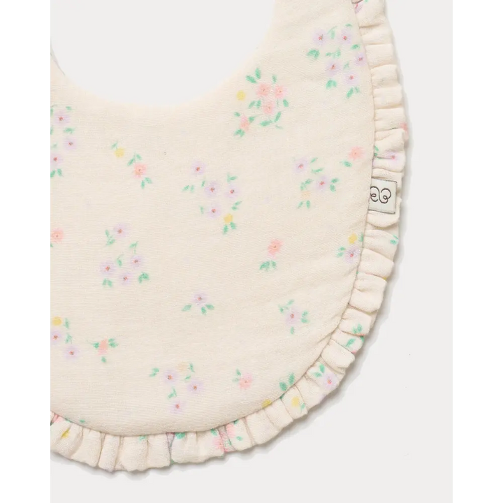 Early Sunday Bib - Painted Bouquet