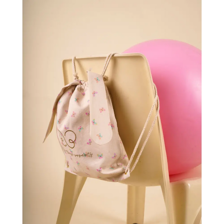 Early Sunday Bunny Drawstring Backpack