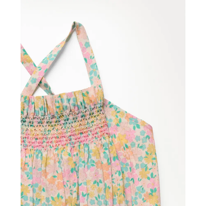 Early Sunday Alisson Dress - Emma Floral Mint Print
