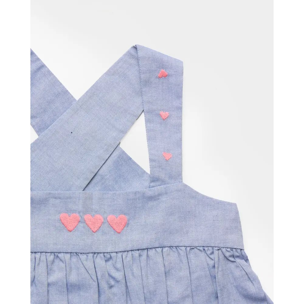 Early Sunday Romy Blouse - Summer Sky