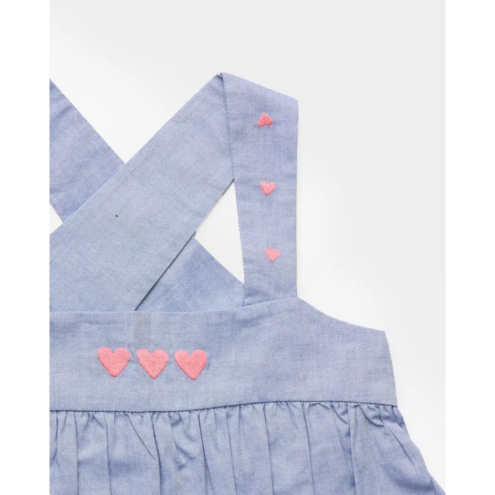 Early Sunday Romy Blouse - Summer Sky