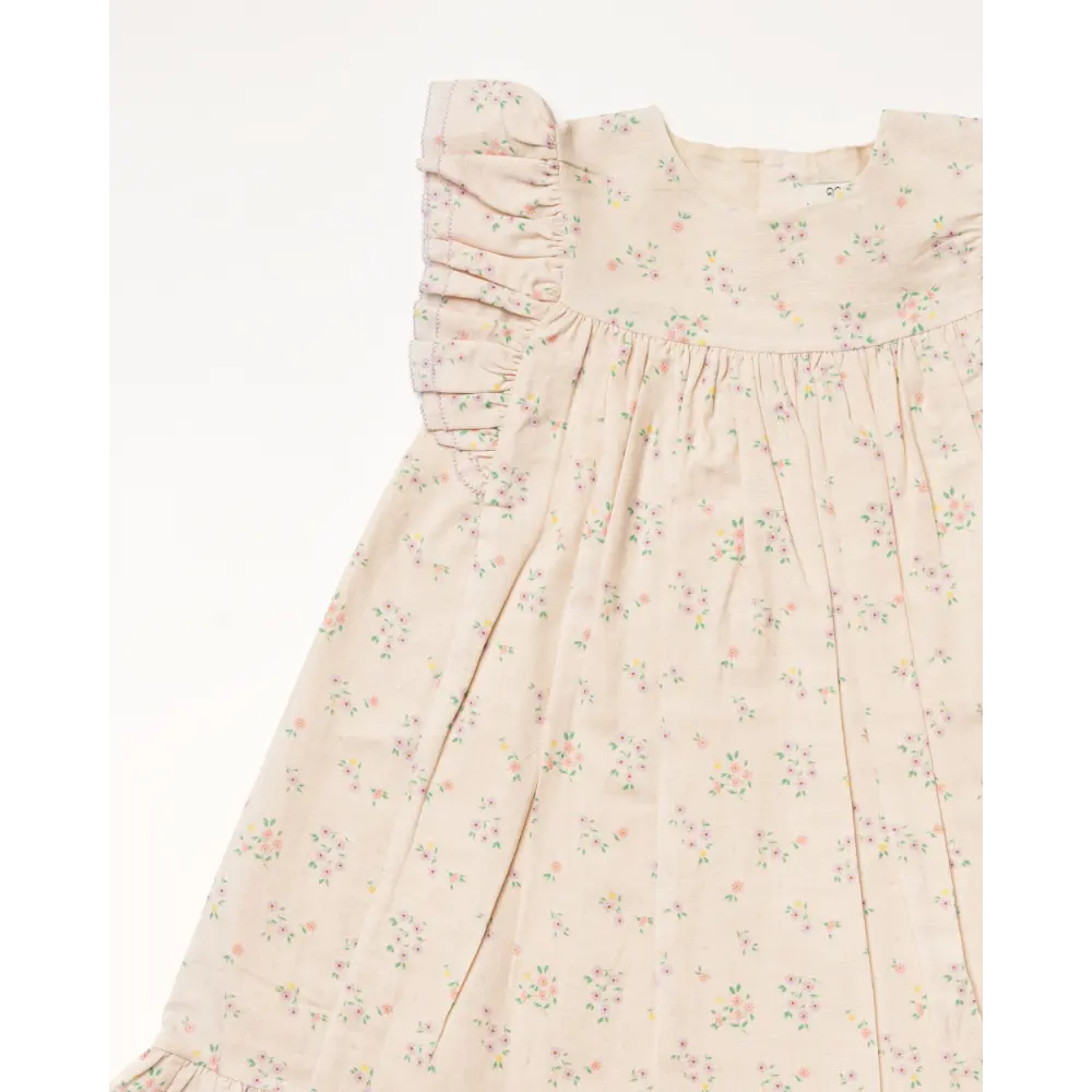 Early Sunday Sita Dress - Painted Bouquet Print