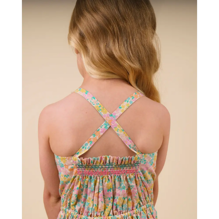 Early Sunday Alisson Dress - Emma Floral Mint Print