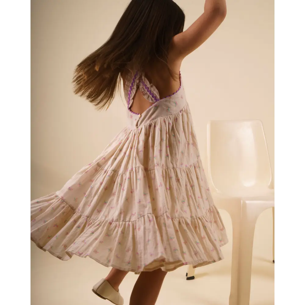 Early Sunday Laura Dress - Butterflies Print