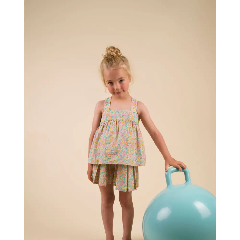 Early Sunday Solal Skirt - Emma Floral Mint Print