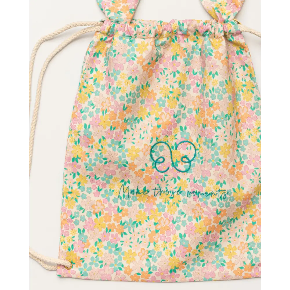 Early Sunday Bunny Drawstring Backpack