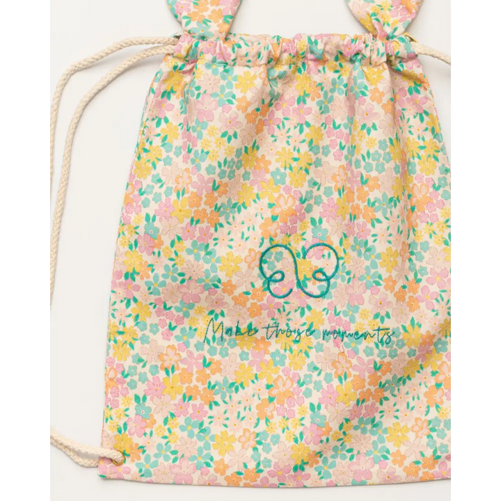 Early Sunday Bunny Drawstring Backpack