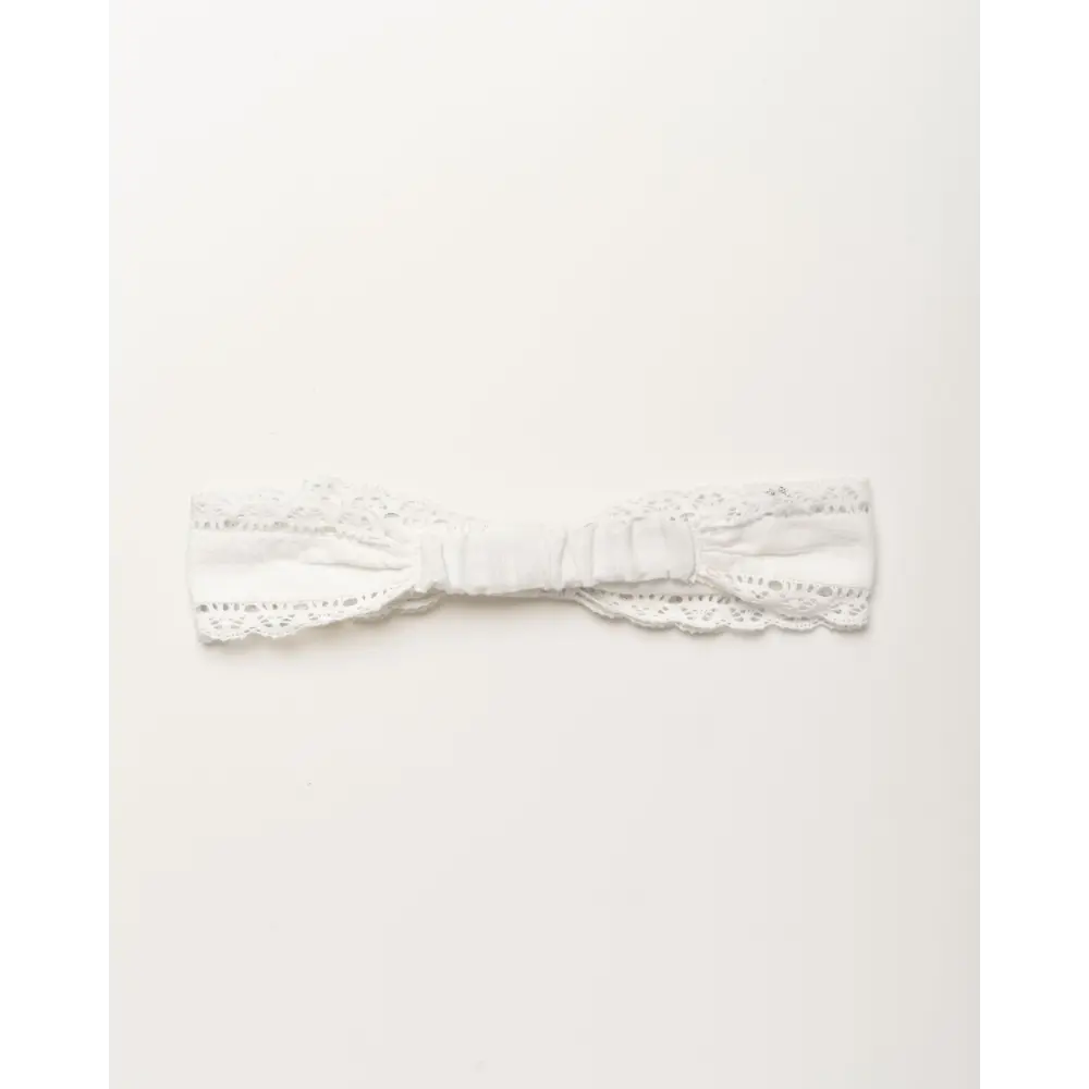 Early Sunday Lace Headband- Ivory