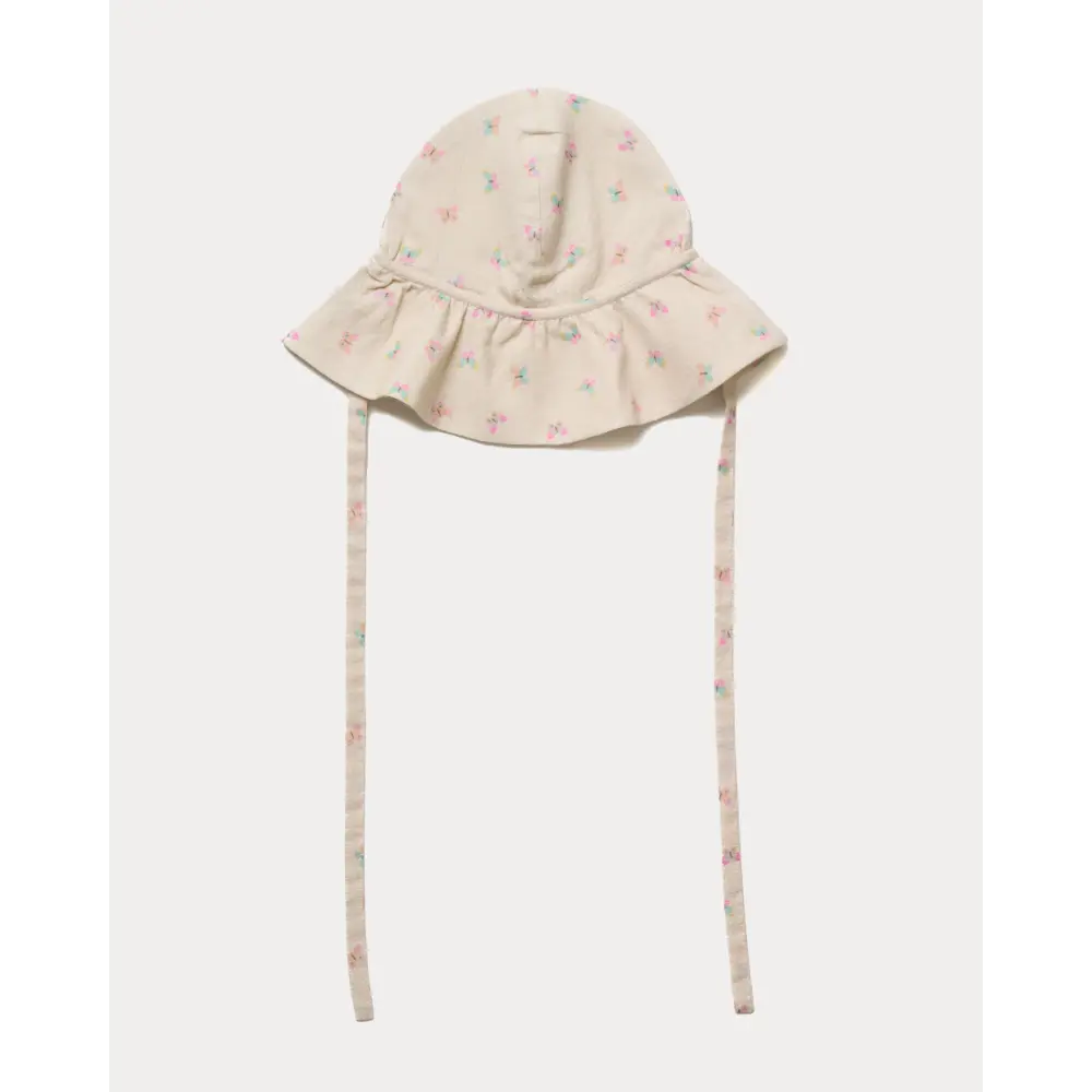 Early Sunday Bonnie Hat Cap - Butterlies Print