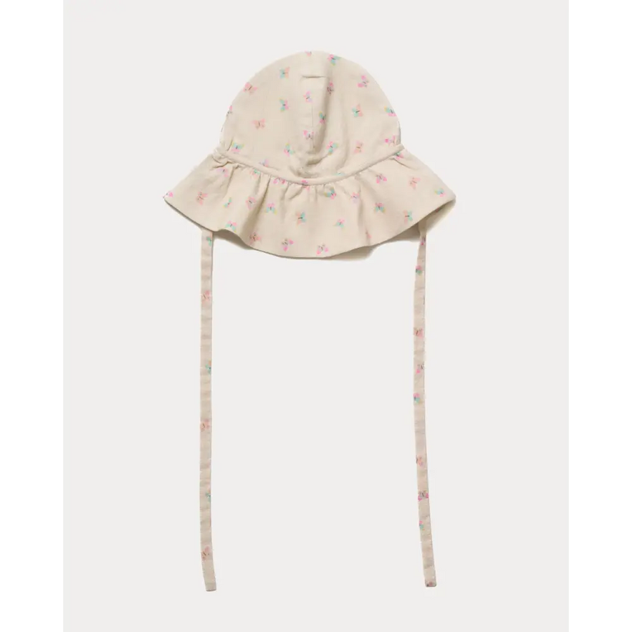 Early Sunday Bonnie Hat Cap - Butterlies Print