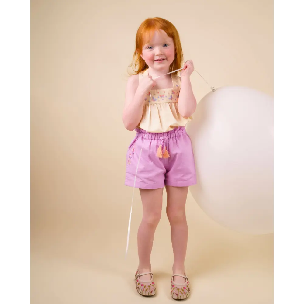 Early Sunday Romy Blouse - Sand