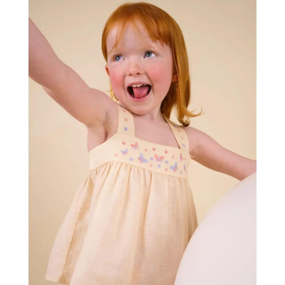 Early Sunday Romy Blouse - Sand