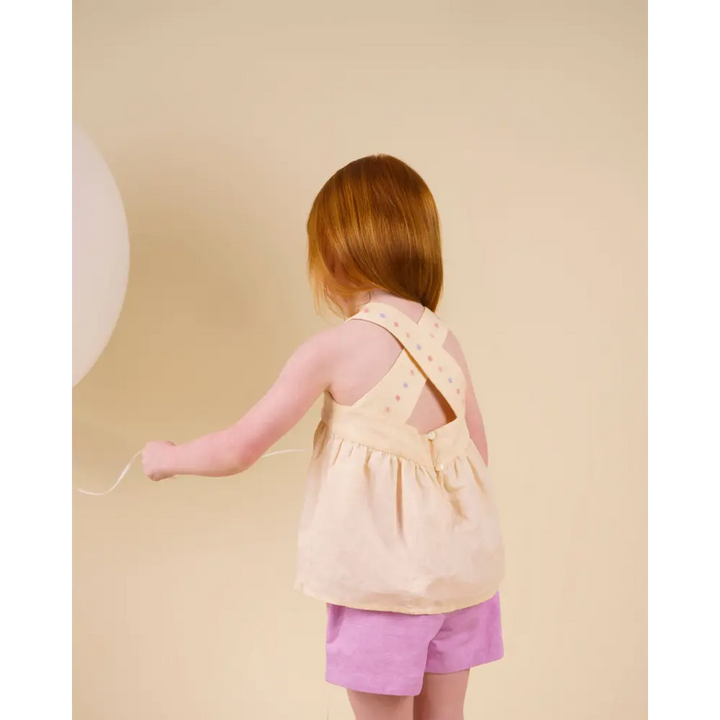 Early Sunday Romy Blouse - Sand