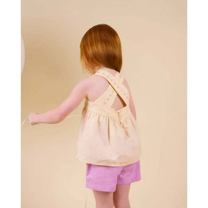Early Sunday Roman Short - Lilac