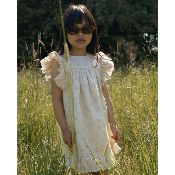 Early Sunday Sita Dress - Painted Bouquet Print