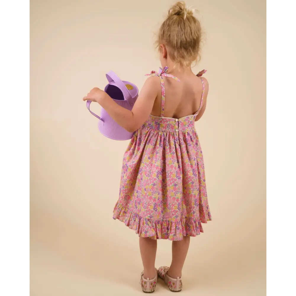 Early Sunday Alena Dress - Emma Floral Purple Print