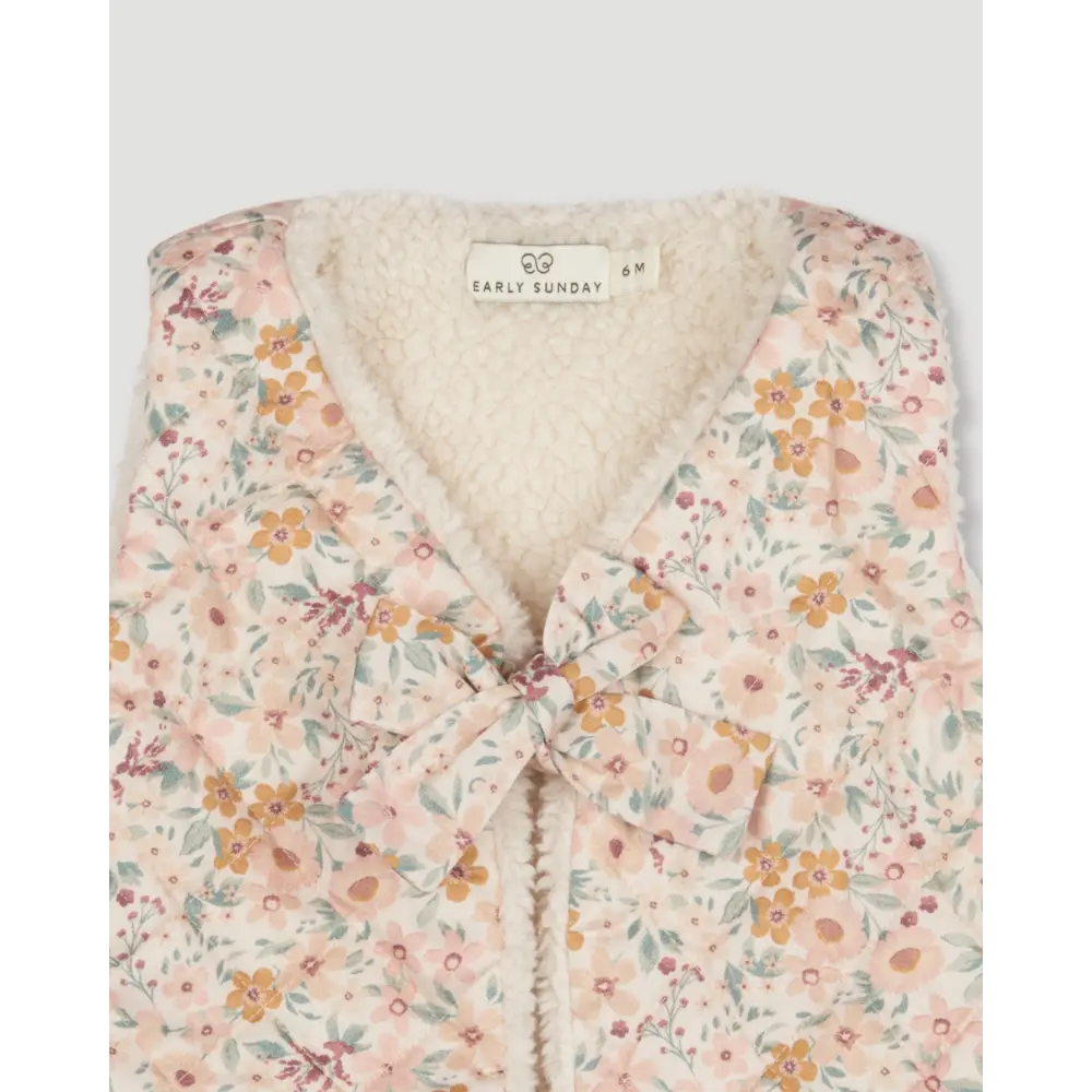 Early Sunday Jilly Gilet - Floral print