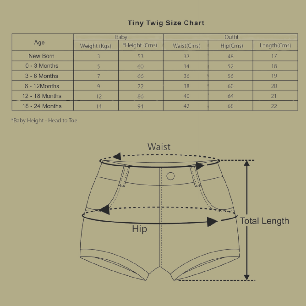 Tiny Twig Girls Shorts Ocean Green