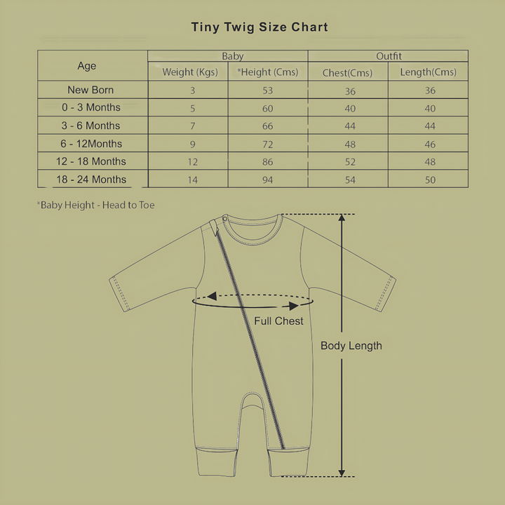 Tiny Twig Zipsuit L/S MarinerStripes