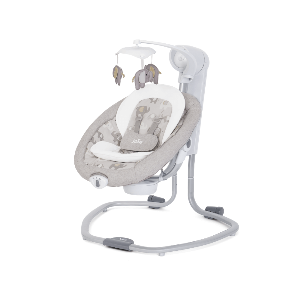 Joie Serina Swivel Swing Elephant Duo AllThingsBaby