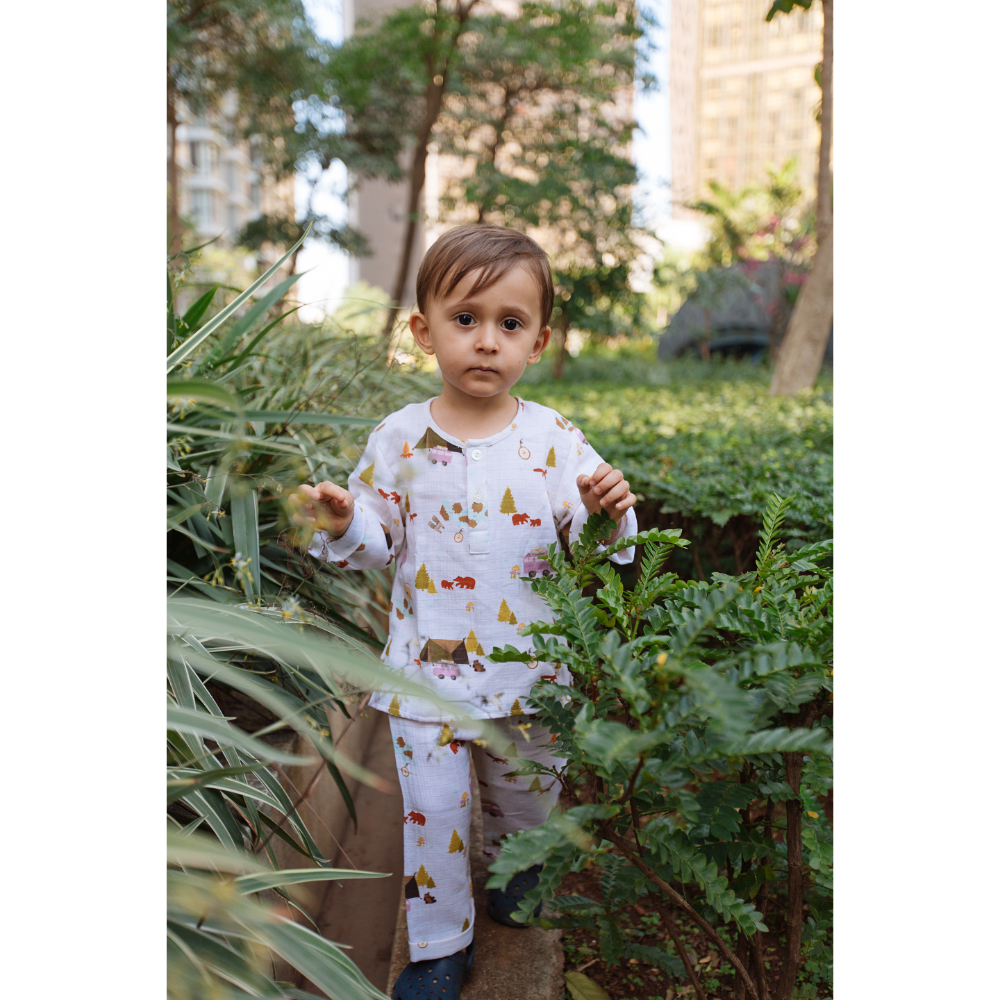 Dulaar Organic Muslin Loungewear - The Happy Camper