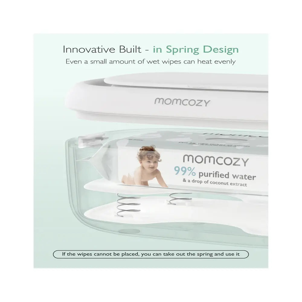 Momcozy Health Care Baby Wipe Warmer - White