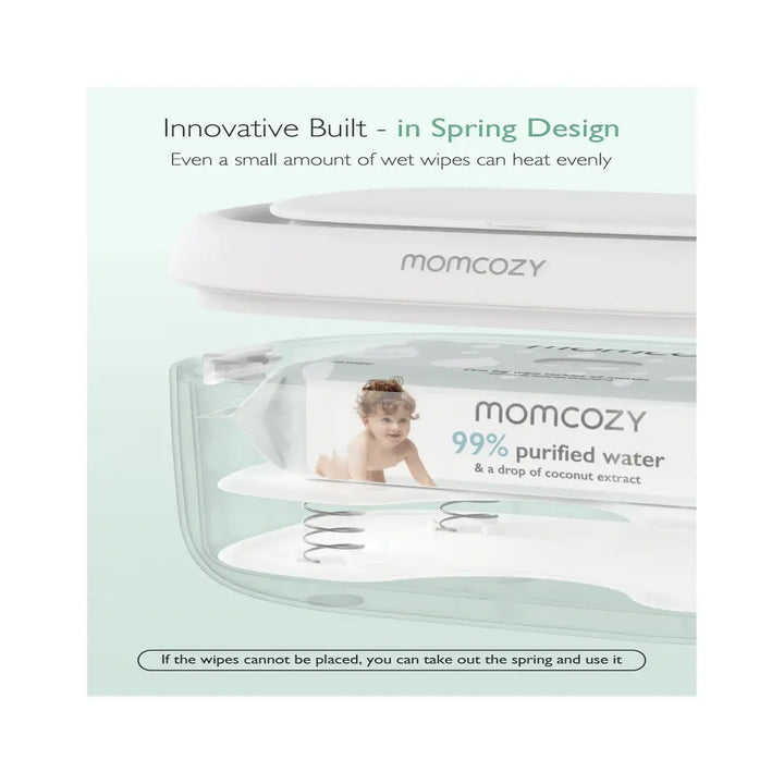 Momcozy Health Care Baby Wipe Warmer - White