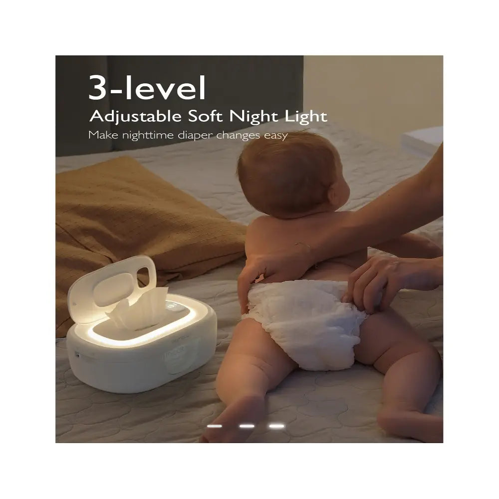 Momcozy Health Care Baby Wipe Warmer - White