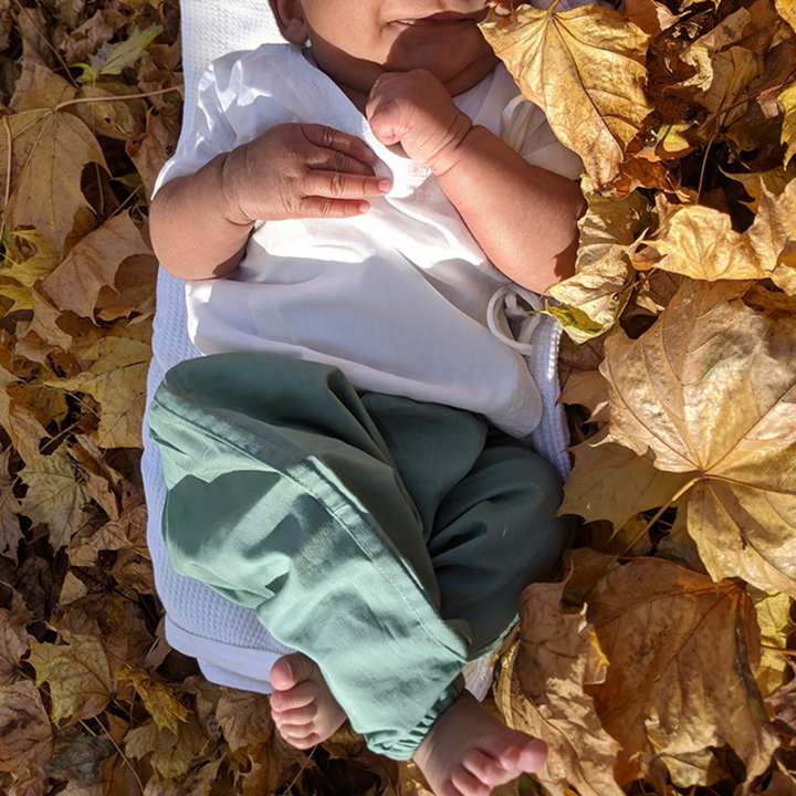 Whitewater Kids Unisex Organic Half Sleeve Kurta Set