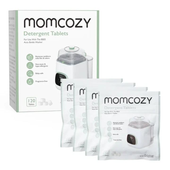 Momcozy Cleaning Accessory Washing Block for KleanPal Pro Bottle Washer White