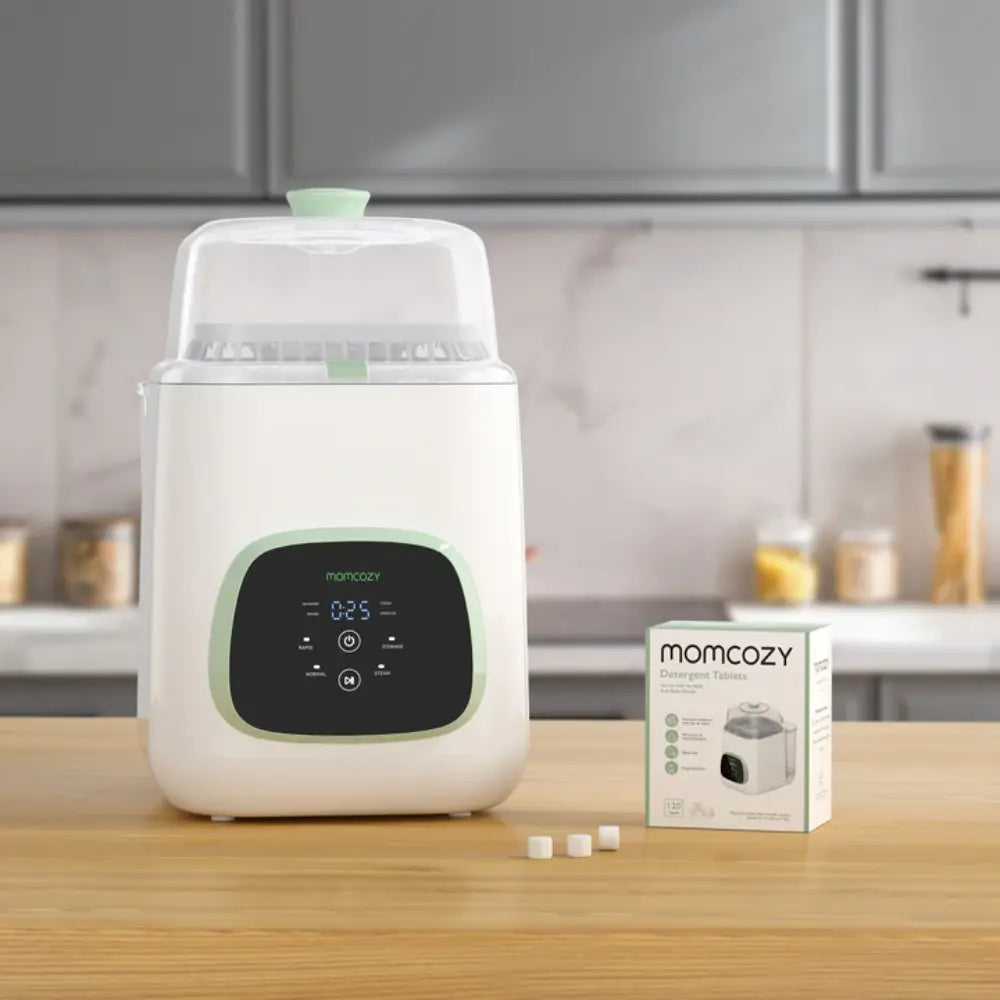 Momcozy Cleaning Accessory Washing Block for KleanPal Pro Bottle Washer White