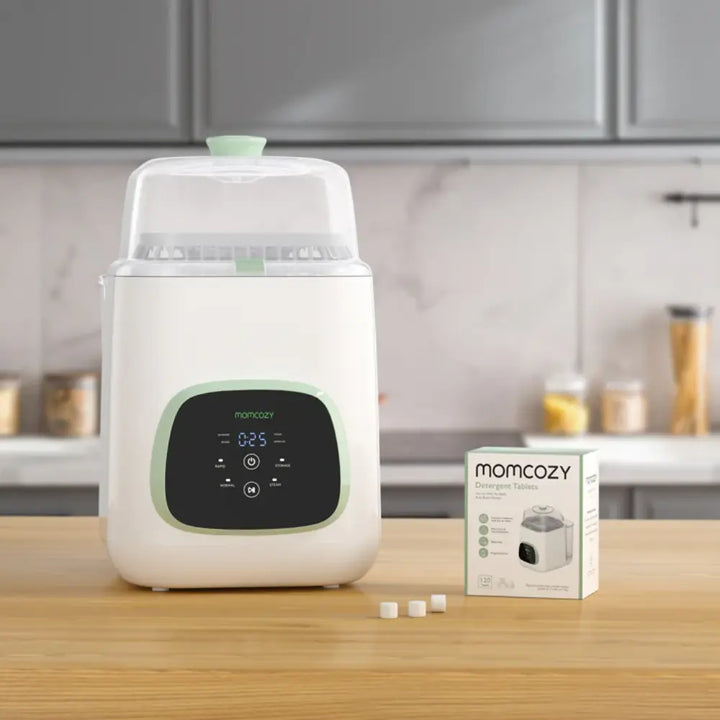 Momcozy Cleaning Accessory Washing Block for KleanPal Pro Bottle Washer White