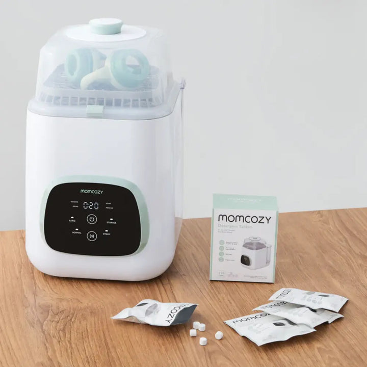Momcozy Cleaning Accessory Washing Block for KleanPal Pro Bottle Washer White