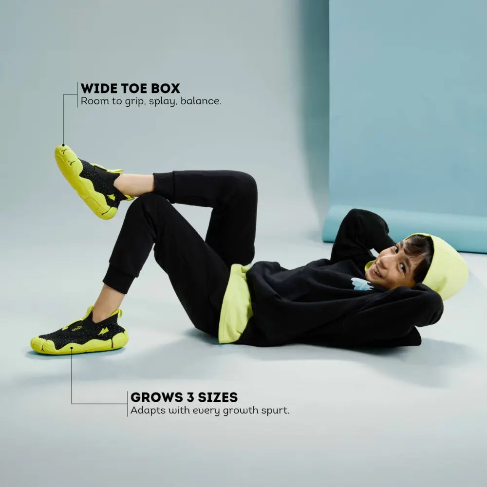 Aretto Leaps - Electro Buzz Kids Shoes
