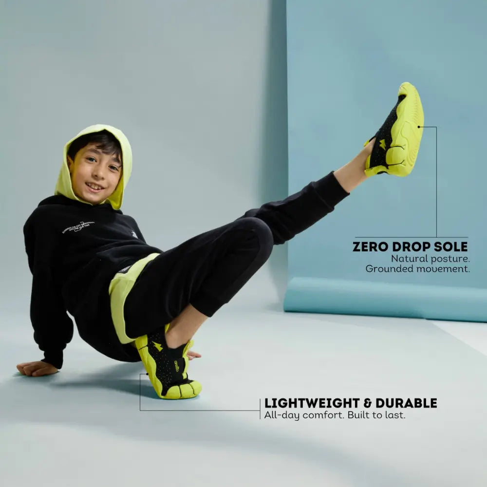 Aretto Leaps - Electro Buzz Kids Shoes